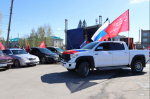В Чулымском районе прошел автопробег в честь 81-й годовщины Победы
