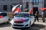 В Чулымском районе прошел автопробег в честь 81-й годовщины Победы