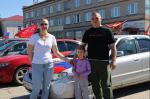 В Чулымском районе прошел автопробег в честь 81-й годовщины Победы