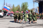 В Чулымском районе прошел автопробег в честь 81-й годовщины Победы