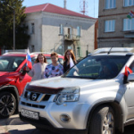 В Чулымском районе прошел автопробег в честь 81-й годовщины Победы