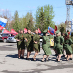 В Чулымском районе прошел автопробег в честь 81-й годовщины Победы